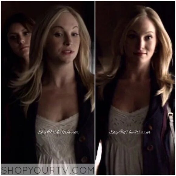 Anthropologie Rosie Neira Dotted Knit Sweater Blazer Medium ASO Vampire Diaries - Picture 5 of 11